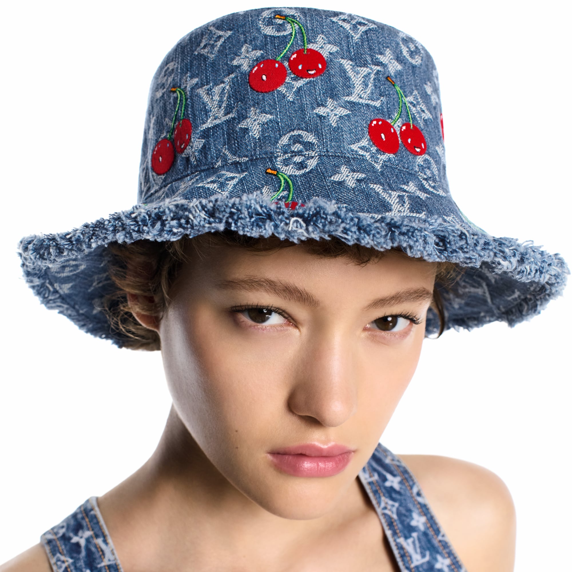 LV x TM Denim Cerise Bucket Hat S00 - Women - Accessories | LOUIS